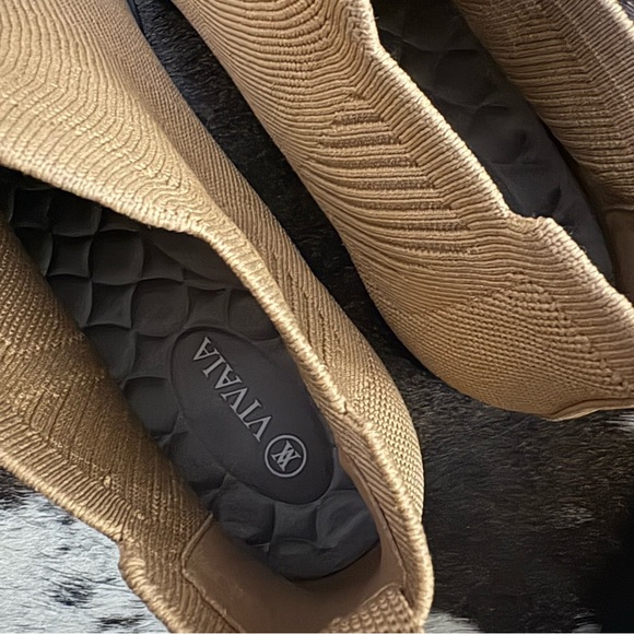 VIVAIA Square-Toe Water-Repellent Ankle Boots‎ In Nutmeg Size 40.5 - Picture 9 of 9